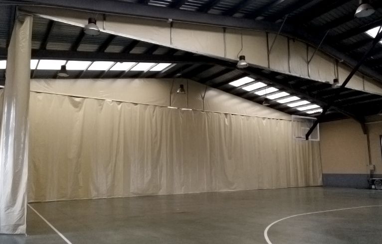 Toldos de Cortinas de división