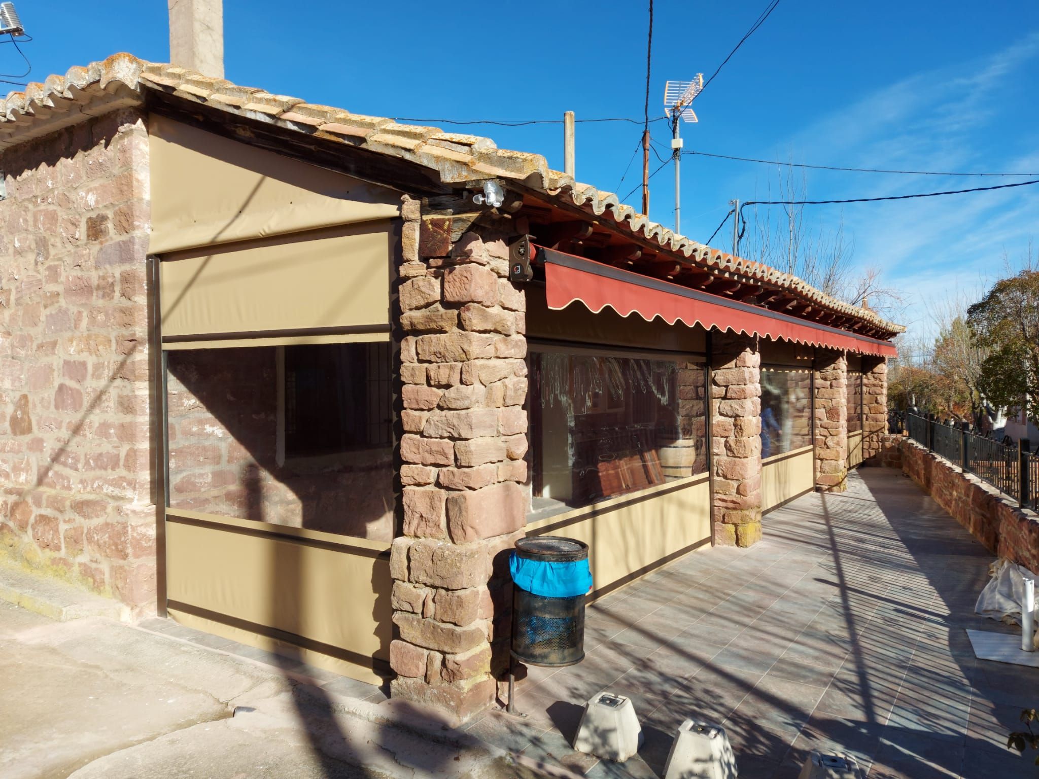 Toldos de Cerramiento para bares